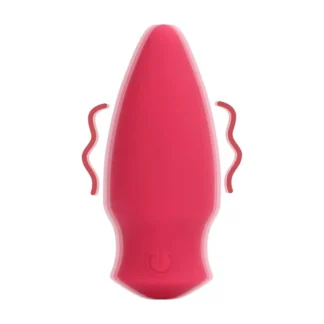 Loveline kužeľový mini vibrátor (bullet), červený
