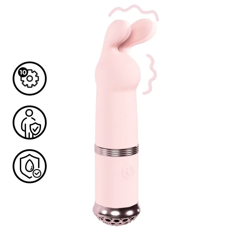 Loveline Rêve Mini – králičí mini vibrátor, ružový