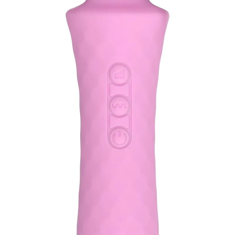 Loveline malá masážna palička (wand), ružová – Obrázok 5