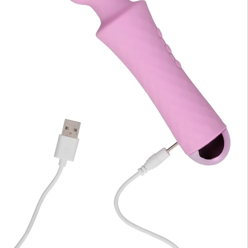 Loveline malá masážna palička (wand), ružová – Obrázok 6