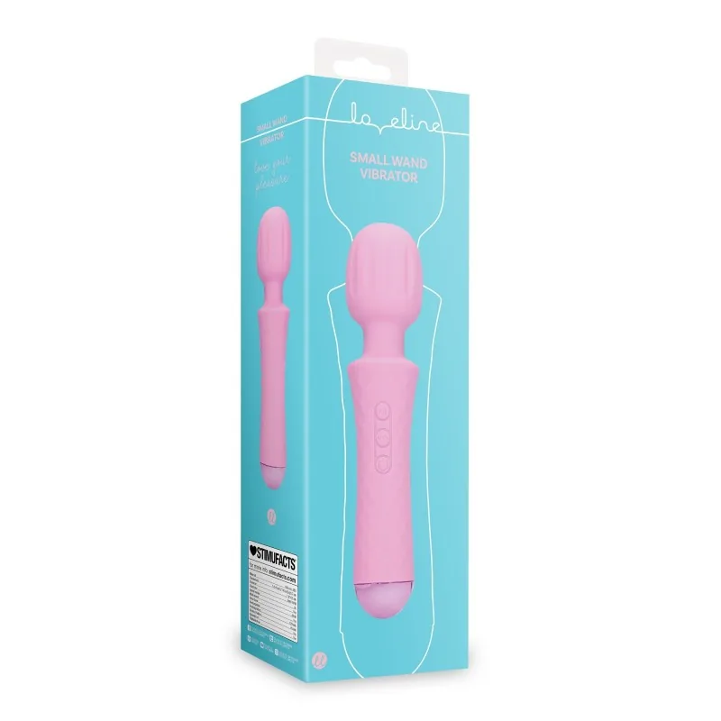 Loveline malá masážna palička (wand), ružová – Obrázok 9
