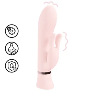 Loveline Tendre Rabbit – králičí vibrátor, ružový
