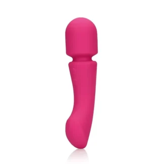 Loveline obojstranný silikónový vibrátor Prestone Pink