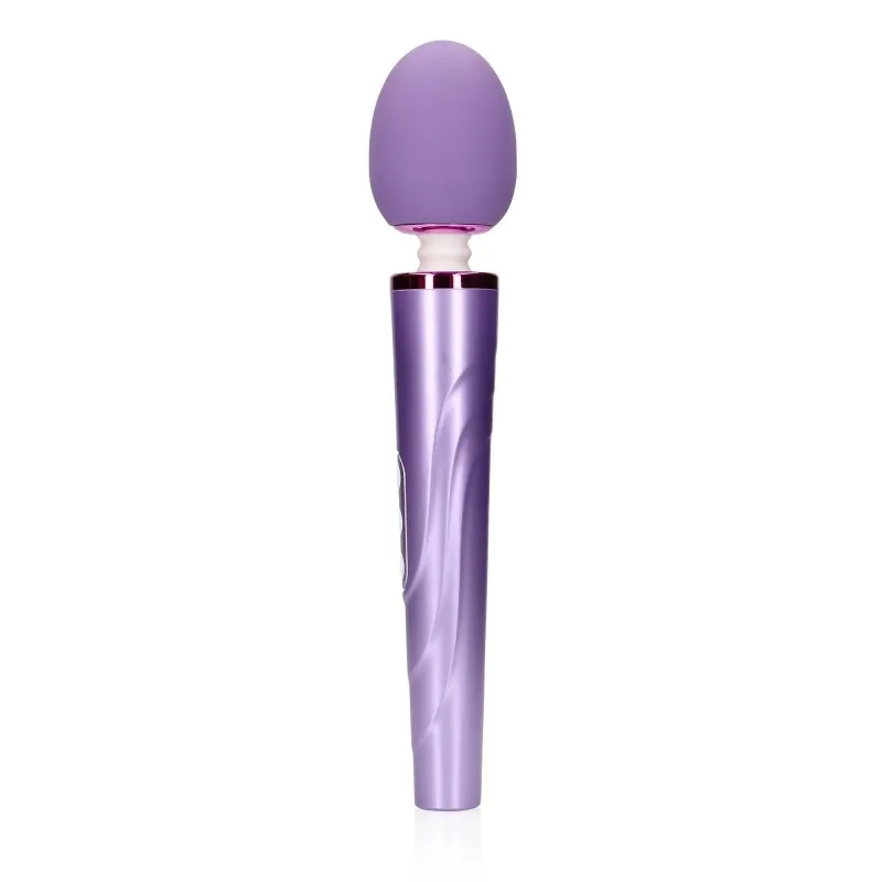 Loveline masážna palička (wand), fialová – Obrázok 3