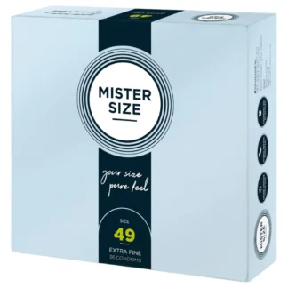 Mister Size - tenký kondóm - 49mm - 36 ks