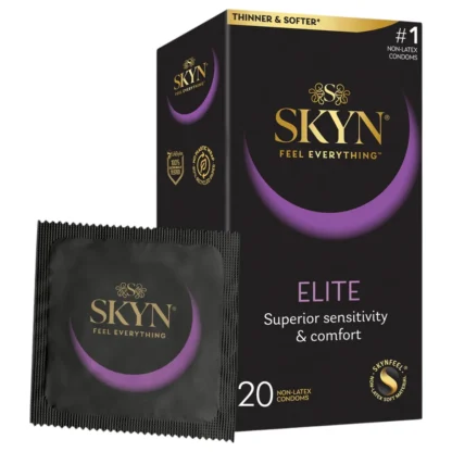 Manix SKYN Elite - ultra tenký bezlatexový kondóm (20 ks)