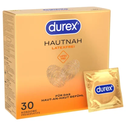 Durex Hautnah - latexový kondóm bez latexu (30 ks)