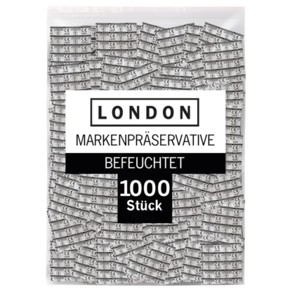 London - tenké kondómy - 1000 kusov