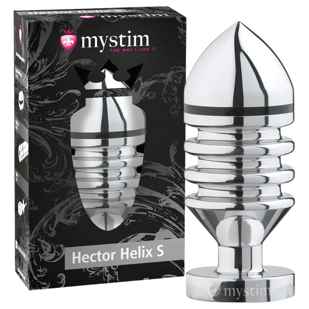 mystim Hector Helix - elektro análny kolík - malý