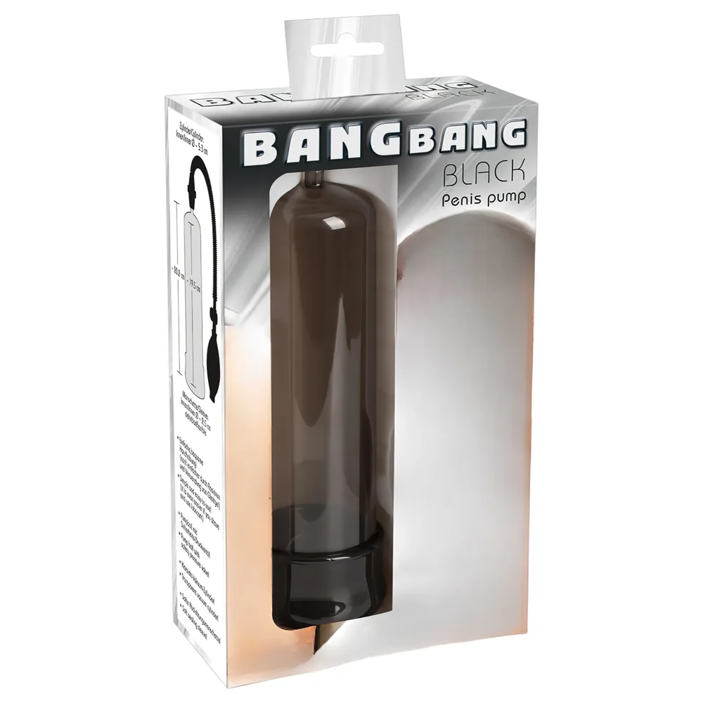 You2Toys - Bang Bang vákuová pumpa na penis (čierna)