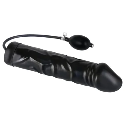 You2Toys - nafukovací análny expandér - latex čierny veľký