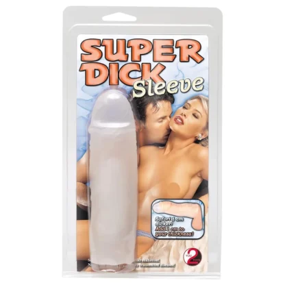 You2Toys - hrubšiaca návleka na penis (biela)