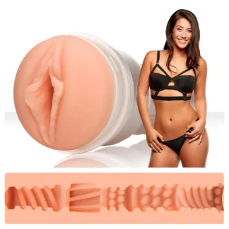 Fleshlight Eva Lovia Sugar - masturbátor - realistická vagína - telová farba