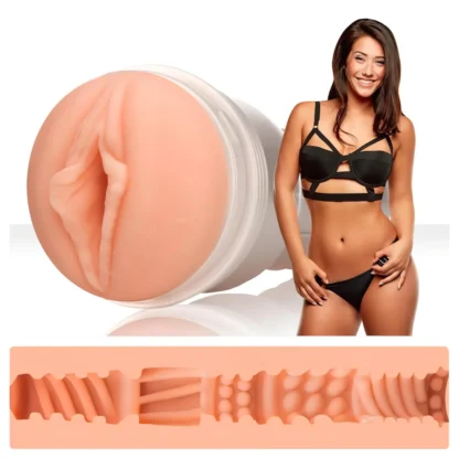 Fleshlight Eva Lovia Sugar - masturbátor - realistická vagína - telová farba