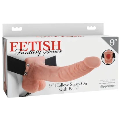 Pipedream - Fetish Strap-on 9 - pripínací dildo (prírodná farba)