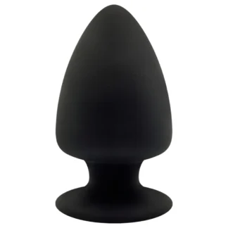 Silexd M - análny kolík ohybný - 11 cm - čierny