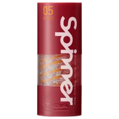 TENGA Spinner Beads - masturbátor - priehľadný