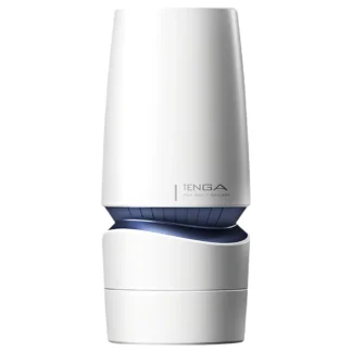 TENGA Aero - masturbátor ústa - silné sanie - bielomodrý