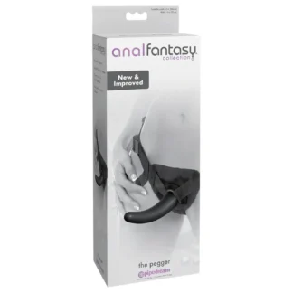 Pipedream - analfantasy The Pegger - nasadzovacie dildo (čierne)