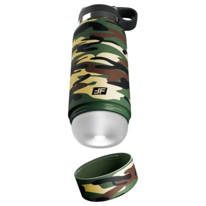 PDX - Fap Flask Happy Camper - masturbátor v fľaši (zeleno-čierny)
