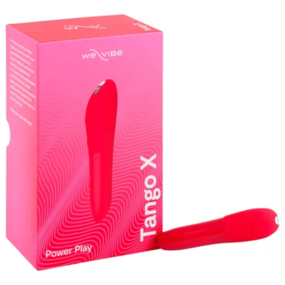 We-Vibe Tango X - vibrátor na klitoris - dobíjací, vodotesný - koralový