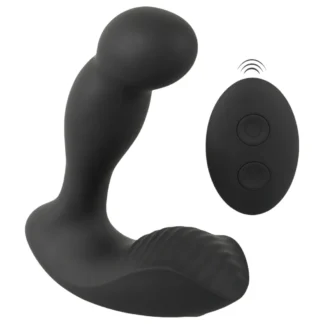 Rebel - vibrátor na prostatu s diaľkovým ovládaním - dobíjací - čierny