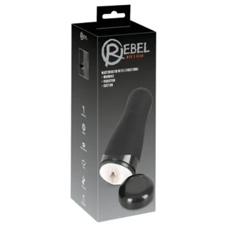 Rebel 3 Function - akumulátorový, ohrievací umelý vaginálny masturbátor