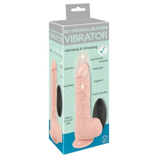 You2Toys - Medical RC - posuvno-rotačný vibrátor (telový)
