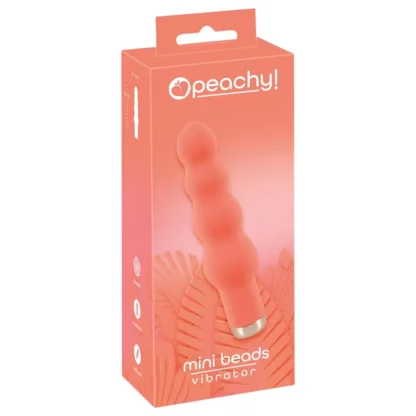 You2Toys - vibrátor mini korálky - vibrujúci, broskyňová farba