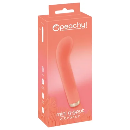 You2Toys - mini G-bod vibrátor - dobíjací - broskyňová farba