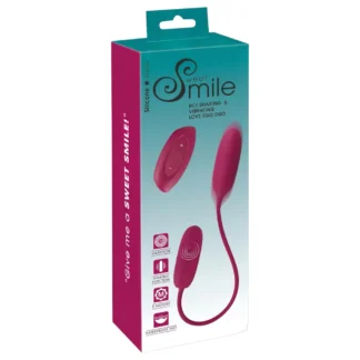 Smile - vibračné vajíčko duo - stimulátor anál a vagína