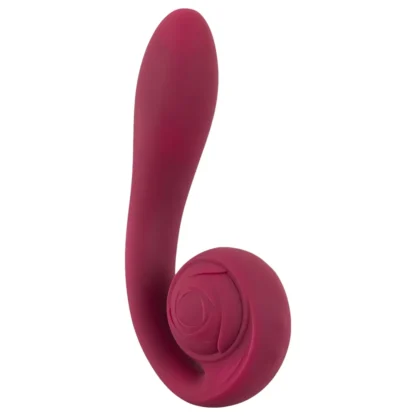 You2Toys Rosenrot - akumulátorový, vodotesný vibrátor na bod G (červený)