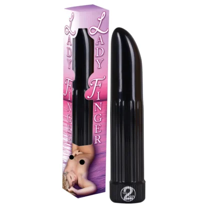 You2Toys - vibrátor lady finger - čierny