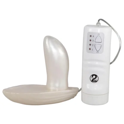 You2Toys - nasadzovací vibrátor pre ženy - biela