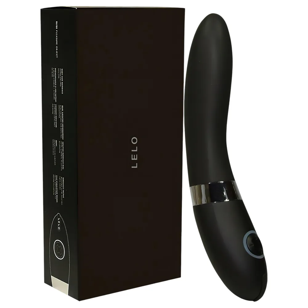 LELO Elise 2 - vibrátor pre ženy - vodeodolný silikón - čierny