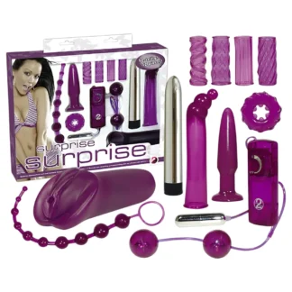 You2Toys - Vibračný set - erotické prekvapenie - 12 dielov