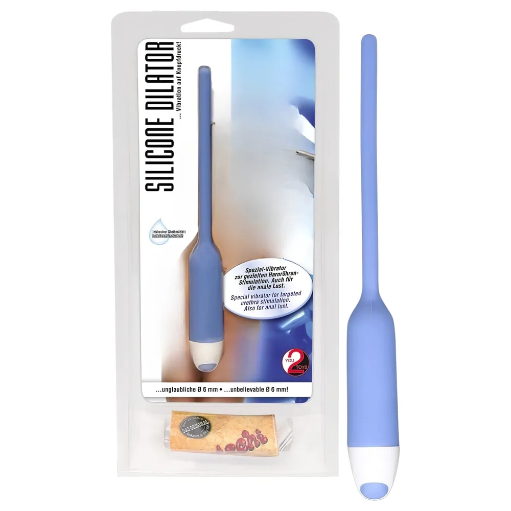 You2Toys - Vibrujúca silikónová sondážna tyčinka do močovej trubice (6 mm)