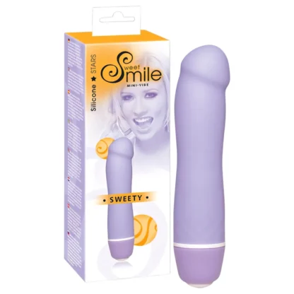 SMILE Sweety - mini vibrátor - fialový