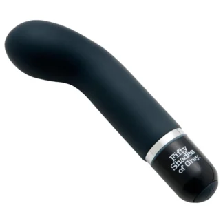 Fifty Shades of Grey - vibrátor na G-bod - sivý