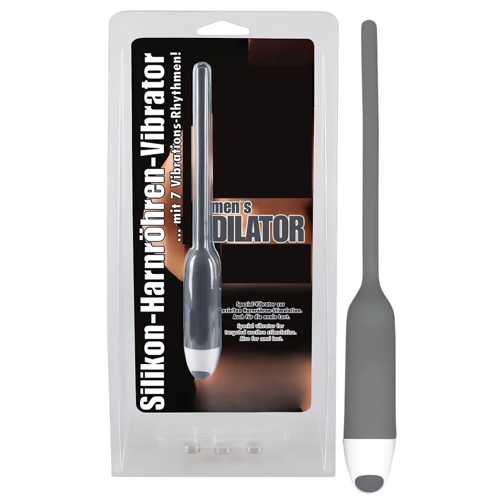 You2Toys - dilatátor vibrátorom - silikónový - sivý 6 mm