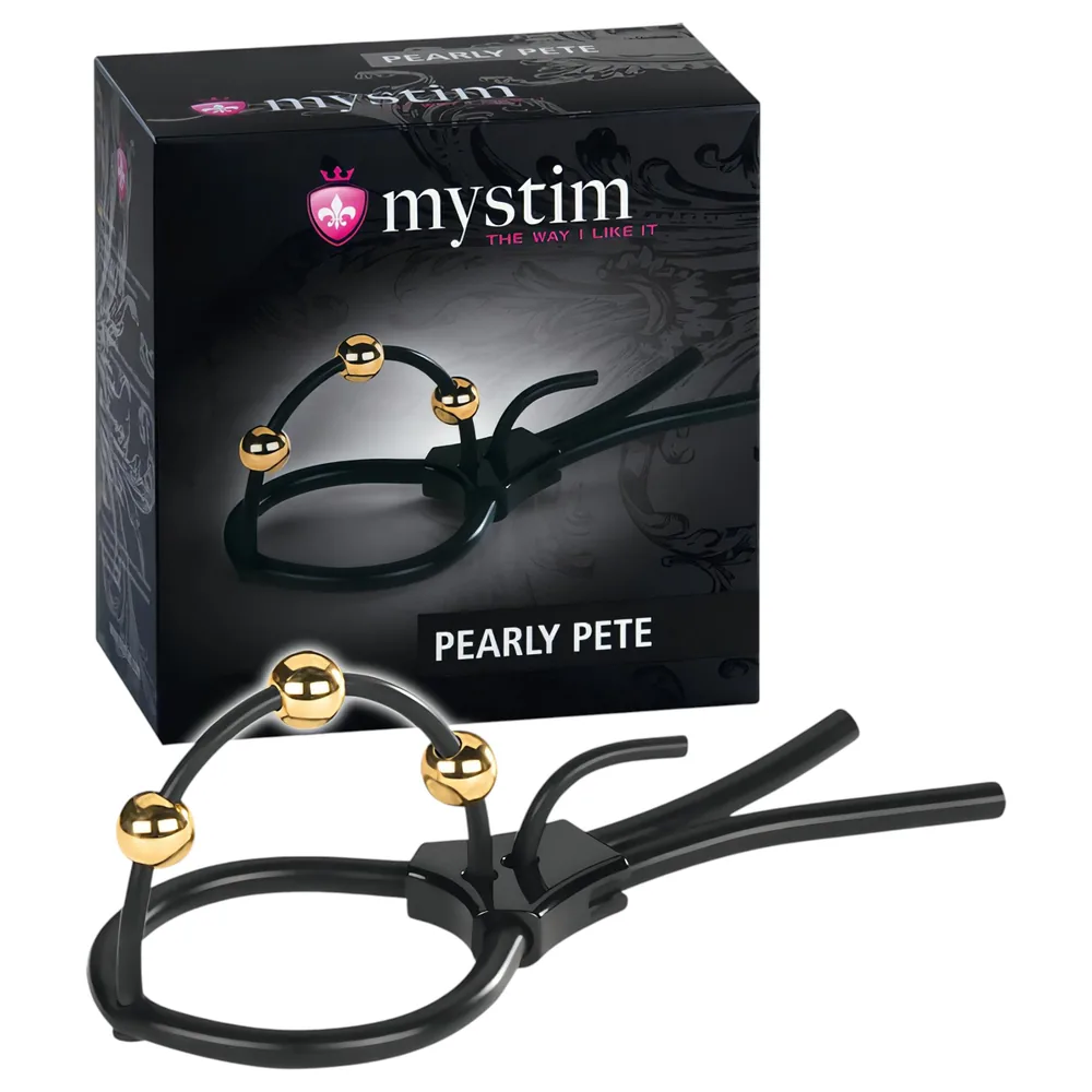 mystim Pearly Pete - elektro stimulátor penisu