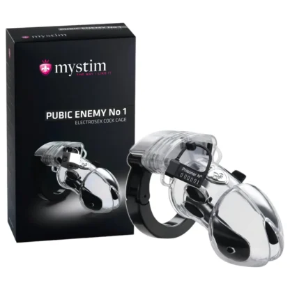 mystim - elektro klietka na penis - Pubic Enemy No 1
