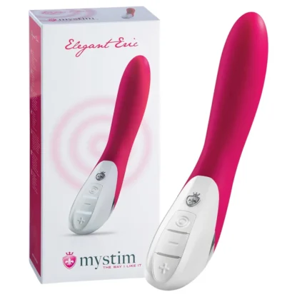 mystim - vibrátor s dvoma motormi - ružový