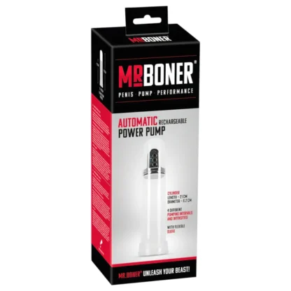You2Toys - Mister Boner Automatic - akumulátorová vákuová pumpa na penis