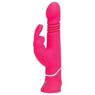 Happyrabbit Thrusting - vibračný masturbátor s pohyblivým klitoris stimulátorom