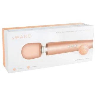 le WAND Petite prémiový wand vibrátor (Rose Gold)
