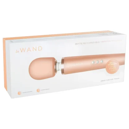 le WAND Petite prémiový wand vibrátor (Rose Gold)