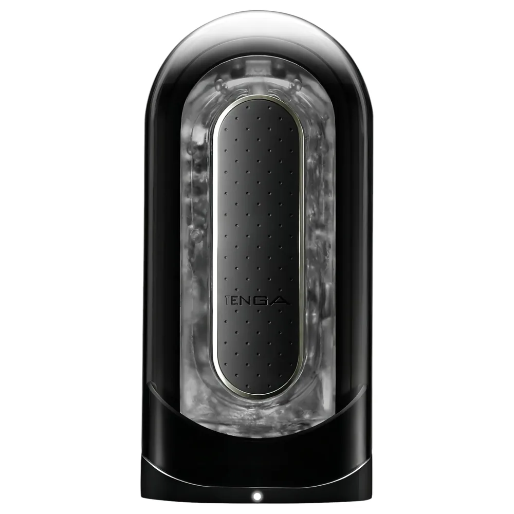 TENGA Flip Zero - vibračný masturbátor - čierny