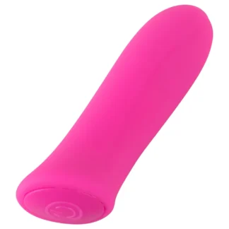 SMILE - mini vibrátor s extra silným výkonom - dobíjací, ružový