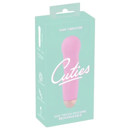 You2Toys - Cuties Mini Rose - akumulátorový, vlnitý vibrátor (ružový)